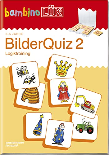 bambinoLÜK: 3/4/5 Jahre Bilder Quiz 2 (bambinoLÜK-Übungshefte: Kindergarten)