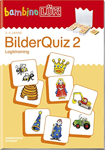 bambinoLÜK: 3/4/5 Jahre Bilder Quiz 2 (bambinoLÜK-Übungshefte: Kindergarten) bambinoLÜK: 3/4/5 Jahre Bilder Quiz 2 (bambinoLÜK-Übungshefte: Kindergarten)