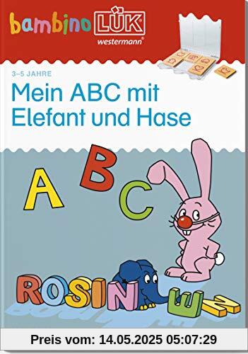bambinoLÜK-Übungshefte / Vorschule: bambinoLÜK: 4/5/6 Jahre - Vorschule: Mein ABC mit Elefant und Hase bambinoLÜK-Übungshefte / Vorschule: bambinoLÜK: 4/5/6 Jahre - Vorschule: Mein ABC mit Elefant und Hase