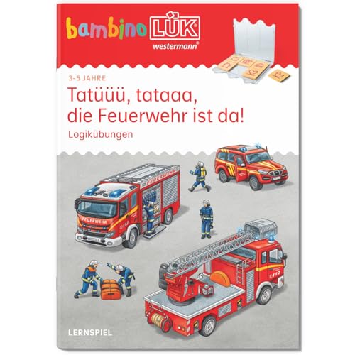 bambinoLÜK: Kindergarten/Vorschule Tatüüü, tataaa! Die Feuerwehr ist da! (bambinoLÜK-Übungshefte: Vorschule)