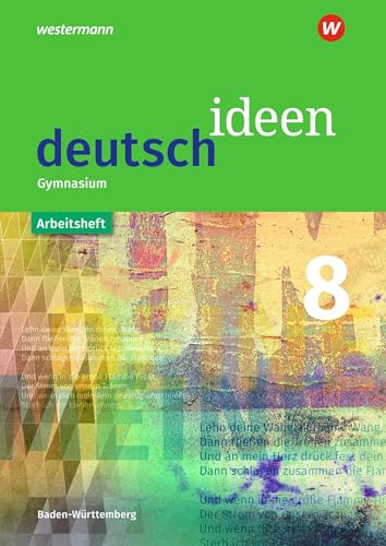 deutsch ideen SI - Ausgabe 2016 Baden-Württemberg: Arbeitsheft 8