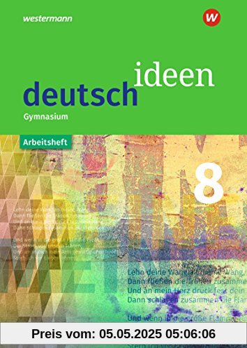 deutsch ideen SI - Ausgabe 2016 Baden-Württemberg: Arbeitsheft 8