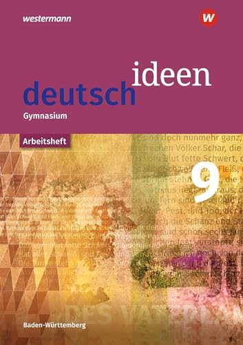deutsch ideen SI - Ausgabe 2016 Baden-Württemberg: Arbeitsheft 9