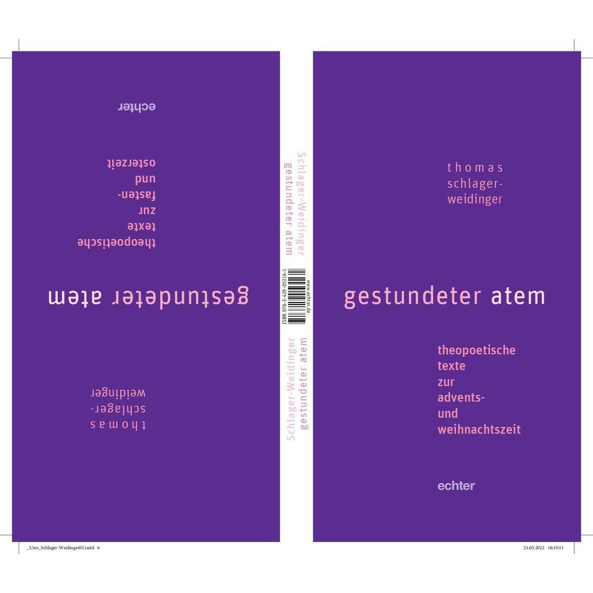 gestundeter atem gestundeter atem von Echter Verlag GmbH