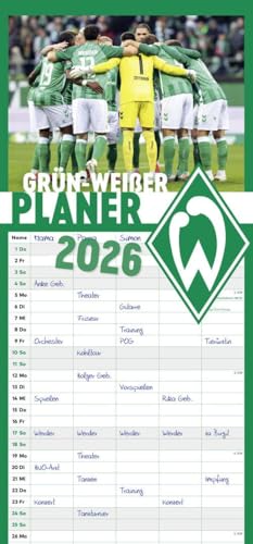 grün-weißer Planer 2026 von Carl Ed. Schünemann