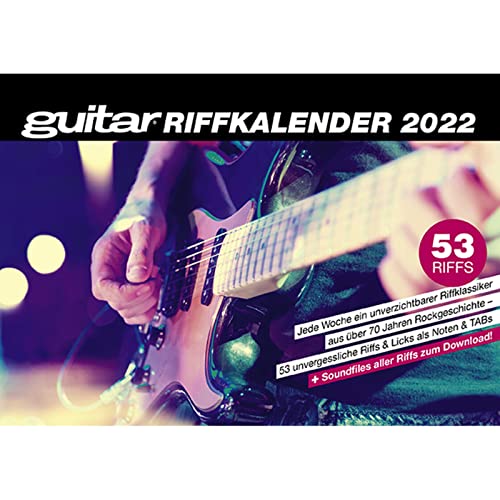 guitar Riffkalender 2022