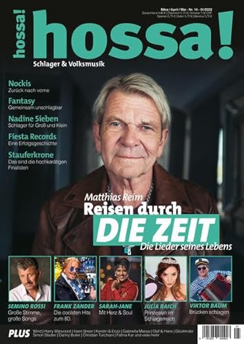 hossa! – Das Magazin für Volksmusik und Schlager!: Ausgabe #14 (März/April/Mai 2022) von In Farbe und Bunt Verlag