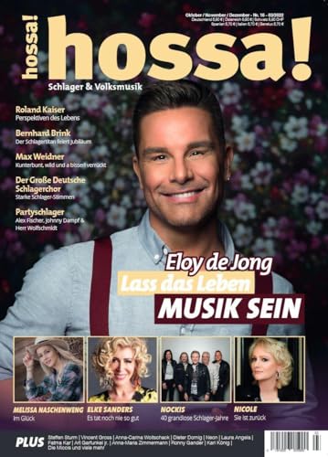 hossa! – Das Magazin für Volksmusik und Schlager!: Ausgabe #16 (Oktober/November/Dezember 2022)