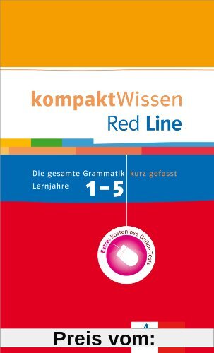 kompaktWissen Red Line: Die gesamte Grammatik kurz gefasst 1.-5. Lernjahr mit Online-Tests