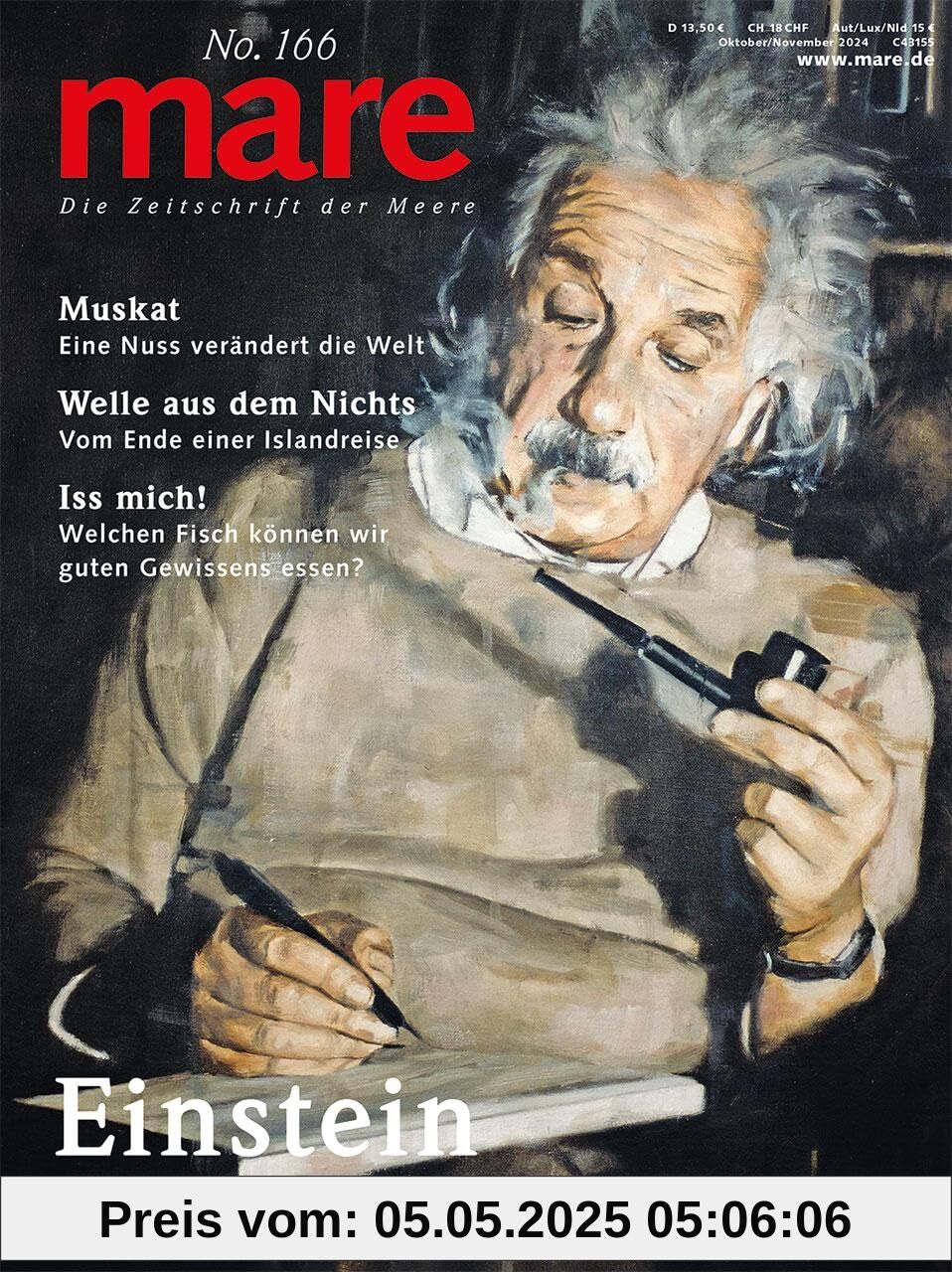 mare - Die Zeitschrift der Meere / No. 166 / Einstein: Unter Segeln zur Lichtgeschwindigkeit
