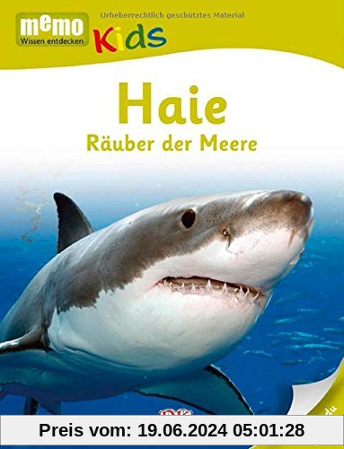 memo Kids, Band 10: Haie: Räuber der Meere