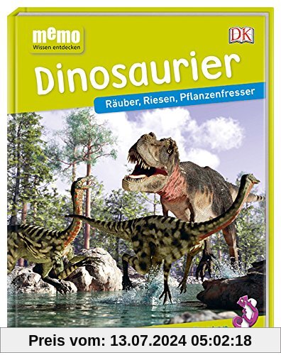 memo Wissen entdecken. Dinosaurier: Räuber, Riesen, Pflanzenfresser. Das Buch mit Poster!