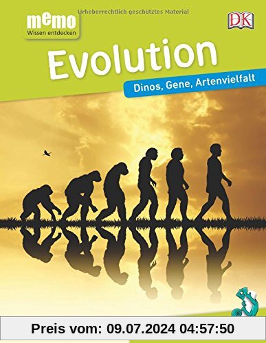 memo Wissen entdecken. Evolution: Dinos, Gene, Artenvielfalt. Das Buch mit Poster!