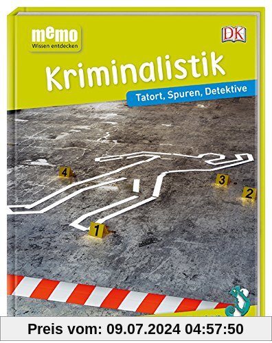 memo Wissen entdecken. Kriminalistik: Tatort, Spuren, Detektive. Das Buch mit Poster!