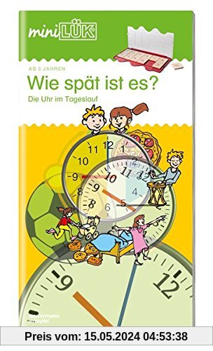 miniLÜK / Kindergarten / Vorschule: miniLÜK: Wie spät ist es?: Die Uhr im Tageslauf