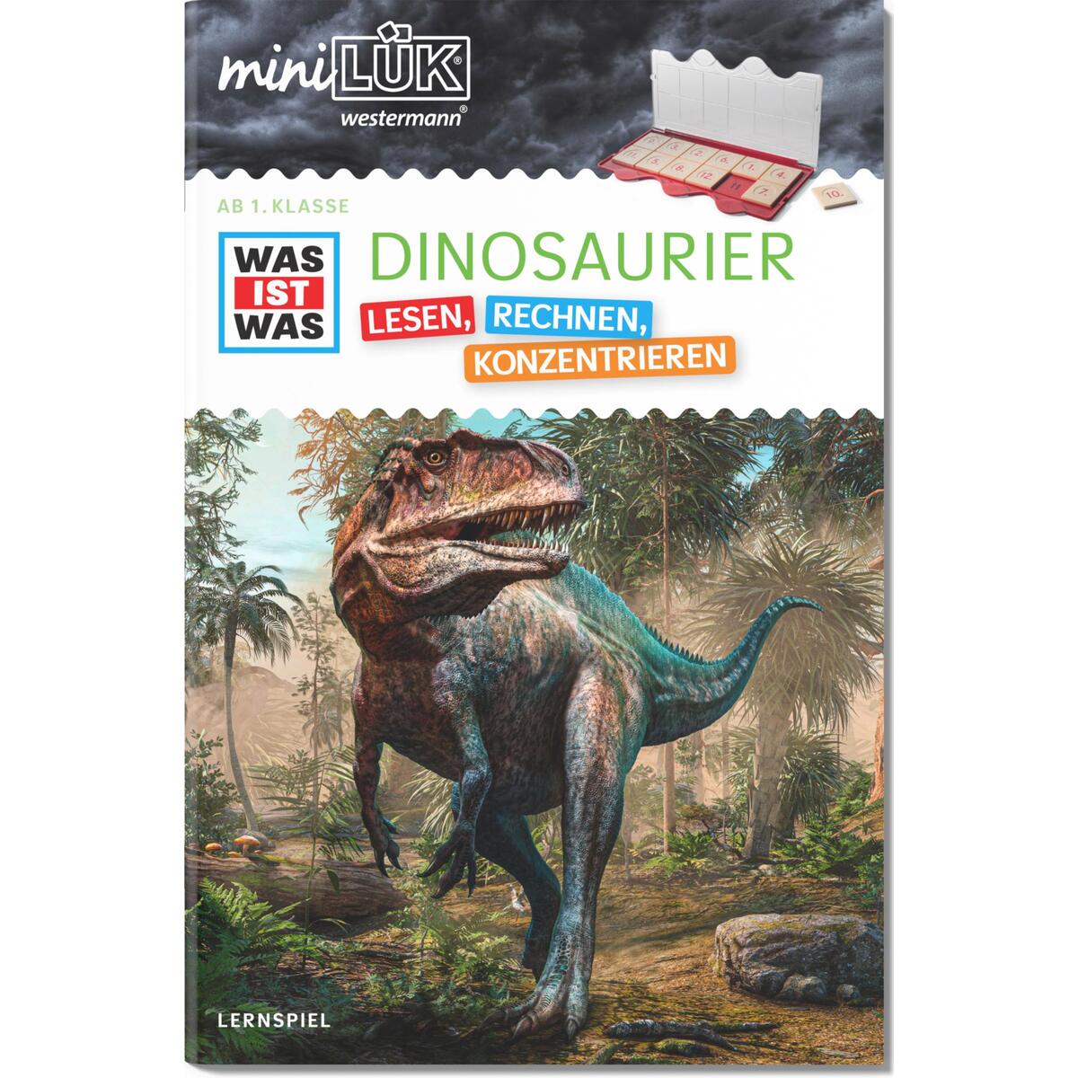 miniLÜK Dt./Mathe 1. Kl. - WAS IST WAS Lesen+Rechnen Dinos miniLÜK Dt./Mathe 1. Kl. - WAS IST WAS Lesen+Rechnen Dinos von Georg Westermann Verlag