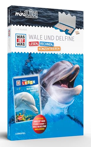 miniLÜK-Set: WAS IST WAS Wale und Delfine Lesen, Rechnen, Konzentrieren 1. Klasse (miniLÜK WAS IST WAS Grundschule) von Westermann Lernwelten GmbH