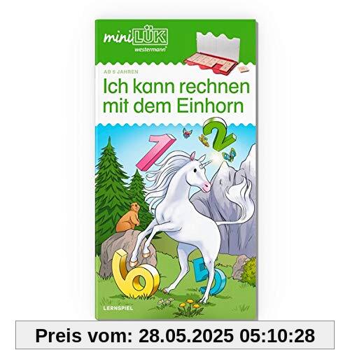 miniLÜK-Übungshefte / Vorschule: miniLÜK: Vorschule/1. Klasse - Mathematik: Ich kann rechnen mit dem Einhorn