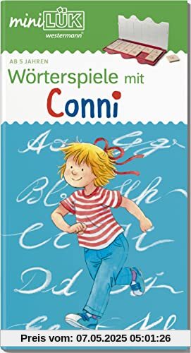 miniLÜK-Übungshefte: miniLÜK: Vorschule/ 1. Klasse: Wörterspiele mit Conni: Vorschule / Vorschule/ 1. Klasse: Wörterspiele mit Conni (miniLÜK-Übungshefte: Vorschule)