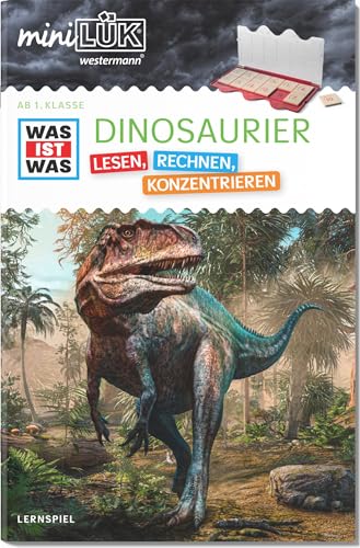 miniLÜK: WAS IST WAS Dinosaurier Lesen, Rechnen, Konzentrieren 1. Klasse (miniLÜK WAS IST WAS Grundschule)