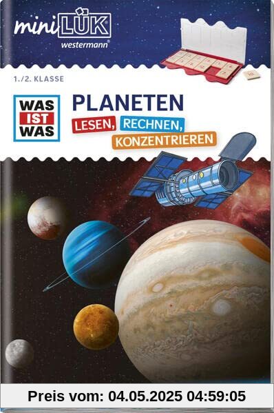 miniLÜK: 1./2. Klasse miniLÜK WAS IST WAS PLANETEN ― Lesen, Rechnen, Konzentrieren (miniLÜK WAS IST WAS Grundschule)