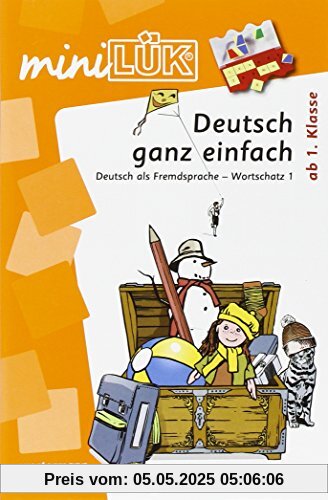 miniLÜK: Deutsch ganz einfach 1