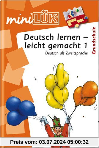 miniLÜK: Deutsch lernen - leicht gemacht 1: Deutsch als Zweitsprache für die Grundschule