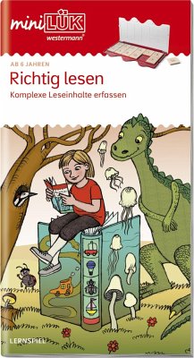 miniLÜK. Deutsch. Exaktes lesen. 1./2. Klasse: Verstehendes Lesen von LÜK / Westermann Lernwelten