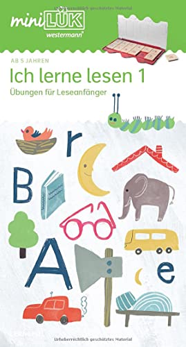 miniLÜK: Vorschule/1./2. Klasse - Deutsch Ich lerne lesen 1 (miniLÜK-Übungshefte: Vorschule) von Georg Westermann Verlag