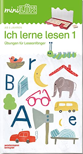 miniLÜK: Vorschule/1./2. Klasse - Deutsch Ich lerne lesen 1 (miniLÜK-Übungshefte: Vorschule) von Georg Westermann Verlag