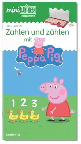 miniLÜK: Kindergarten/Vorschule Zahlen und Zählen mit Peppa Pig (miniLÜK-Übungshefte: Mathematik) von Westermann Lernwelten GmbH