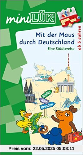 miniLÜK: Mit der Maus durch Deutschland: 5 - 6 Jahre