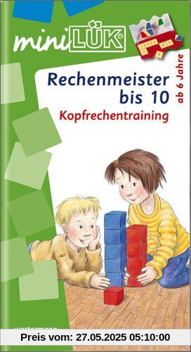 miniLÜK: Rechenmeister bis 10: Kopfrechentraining ab Klasse 1