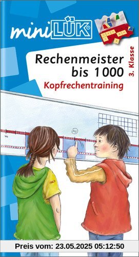 miniLÜK: Rechenmeister bis 1000: Kopfrechentraining: ab 3. Klasse miniLÜK: Rechenmeister bis 1000: Kopfrechentraining: ab 3. Klasse