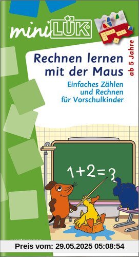miniLÜK: Rechnen lernen mit der Maus: Einfaches Zählen und Rechnen für Vorschulkinder miniLÜK: Rechnen lernen mit der Maus: Einfaches Zählen und Rechnen für Vorschulkinder