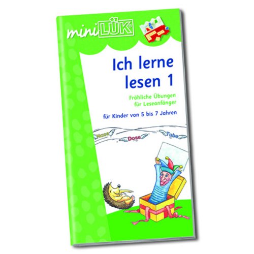 miniLÜK: Schuleingangsphase / Ich lerne lesen 1: Fröhliche Übungen für Leseanfänger für Kinder von 5 - 7 Jahren