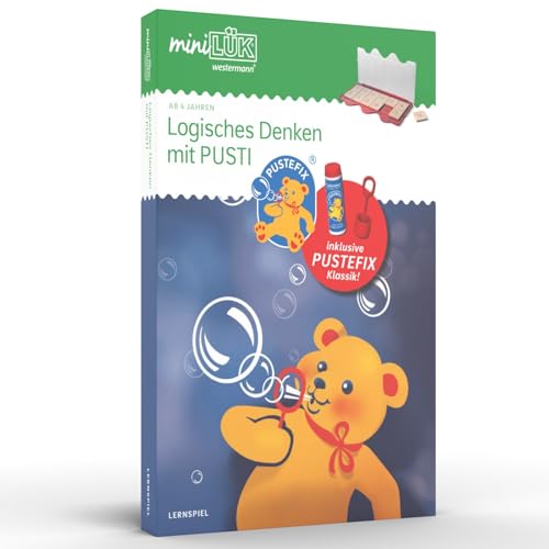 miniLÜK: Sonderset Logisches Denken mit Pustefix (miniLÜK-Sets: Kasten + Übungsheft/e) von Westermann Lernwelten GmbH