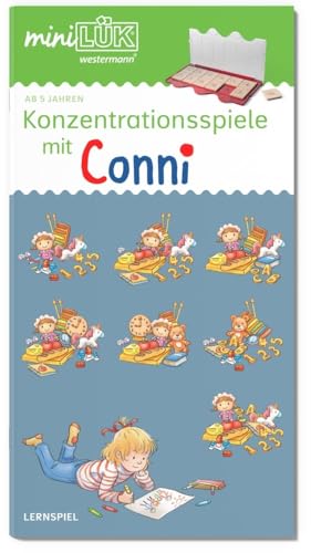 miniLÜK: Vorschule/1. Klasse Konzentrationsspiele mit Conni (miniLÜK-Übungshefte: Vorschule) von LÜK