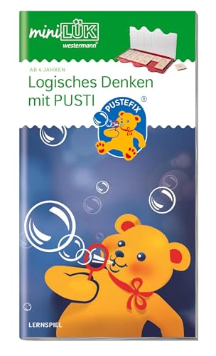 miniLÜK: Vorschule/1.Klasse Logisches Denken mit Pustefix (miniLÜK-Übungshefte: Kindergarten) von Westermann Lernwelten GmbH
