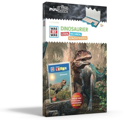 miniLÜK-Set: WAS IST WAS Dinosaurier Lesen+Rechnen 1. Klasse (miniLÜK-Sets: Kasten + Übungsheft/e) miniLÜK-Set: WAS IST WAS Dinosaurier Lesen+Rechnen 1. Klasse (miniLÜK-Sets: Kasten + Übungsheft/e) von Westermann Lernwelten GmbH