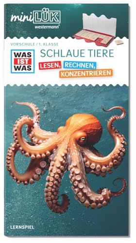 miniLÜK: WAS IST WAS Schlaue Tiere Lesen, Rechnen, Konzentrieren Vorschule (miniLÜK WAS IST WAS Grundschule) von LÜK