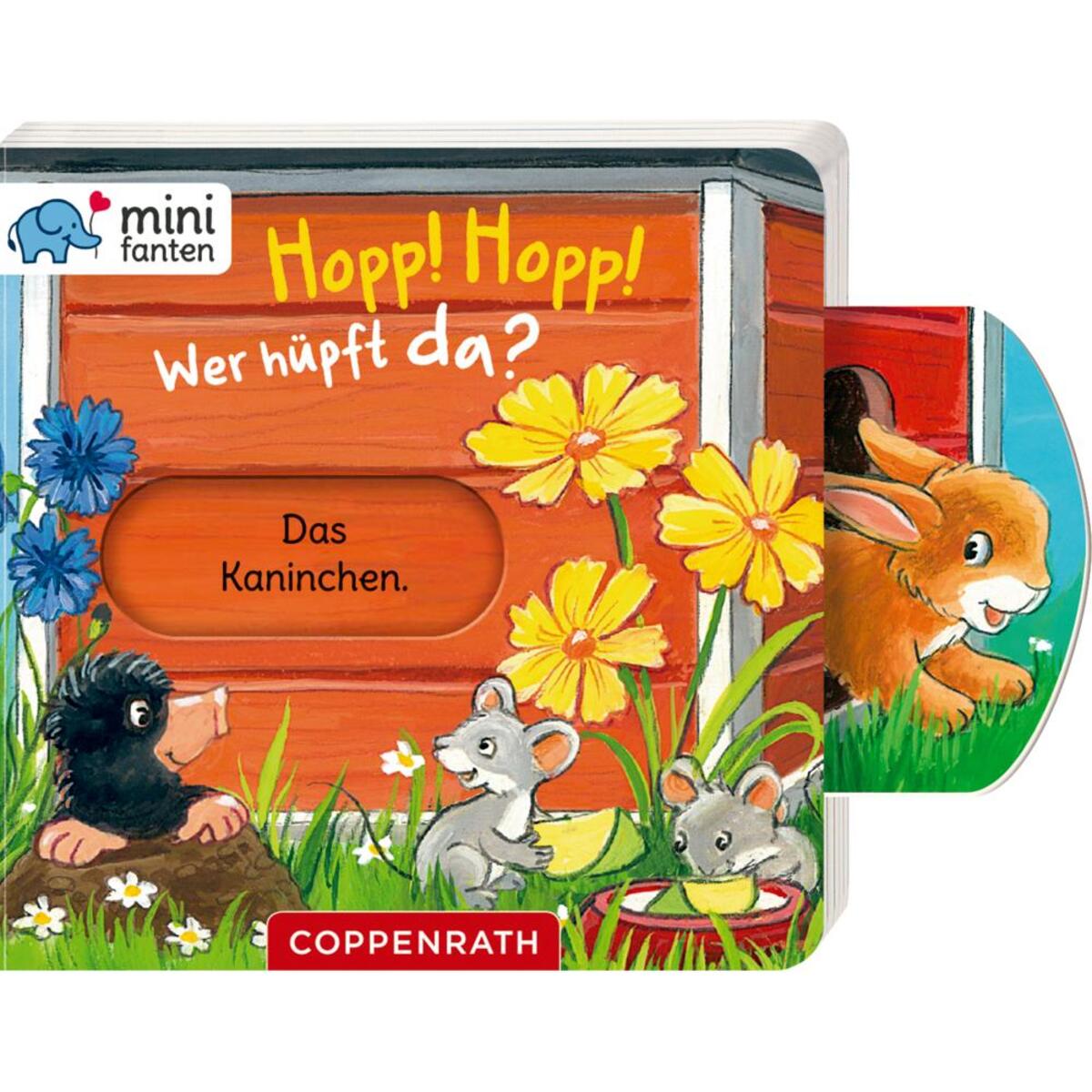 minifanten 19: Hopp! Hopp! Wer hüpft da? von Coppenrath