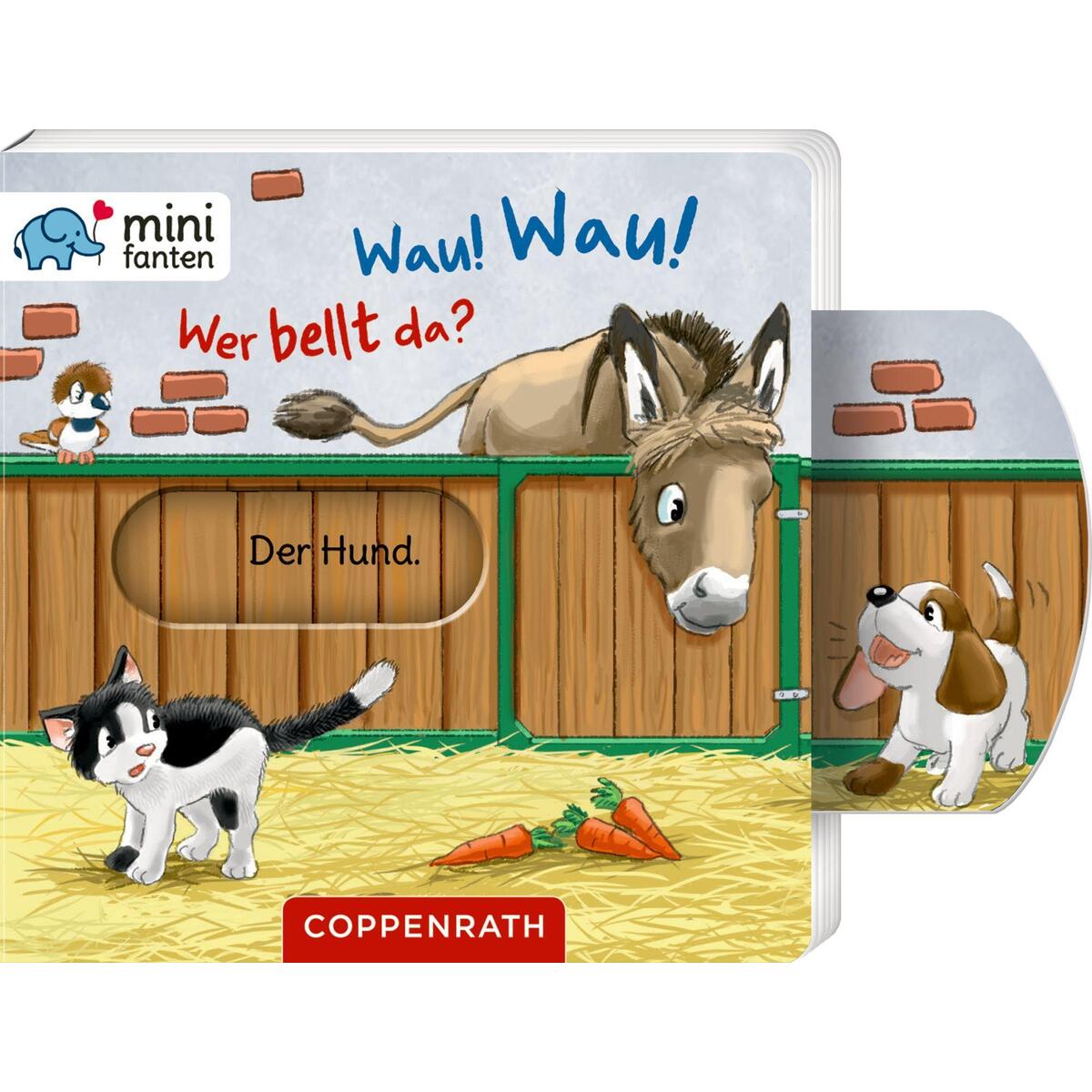 minifanten 40: Wau! Wau! Wer bellt da? von Coppenrath