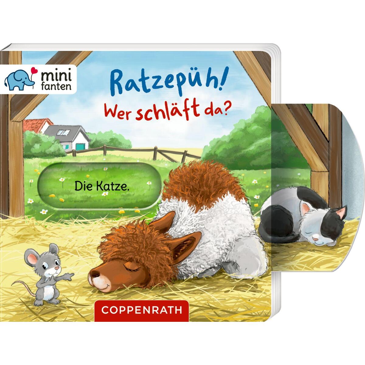 minifanten 41: Ratzepüh! Wer schläft da? von Coppenrath