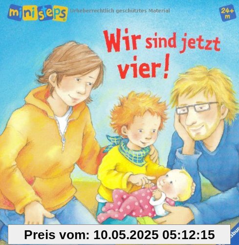 ministeps® Bücher: Wir sind jetzt vier!: Ab 24 Monaten