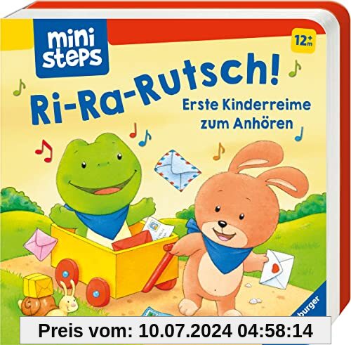 ministeps: Ri-ra-rutsch! Erste Kinderreime zum Anhören: Ab 12 Monaten (ministeps Bücher)