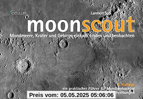 moonscout: Mondmeere, Krater und Gebirge einfach finden und beobachten moonscout: Mondmeere, Krater und Gebirge einfach finden und beobachten