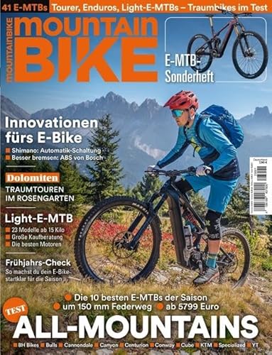 mountainBIKE - E-Mountainbike 01/2023: All-Mountains
