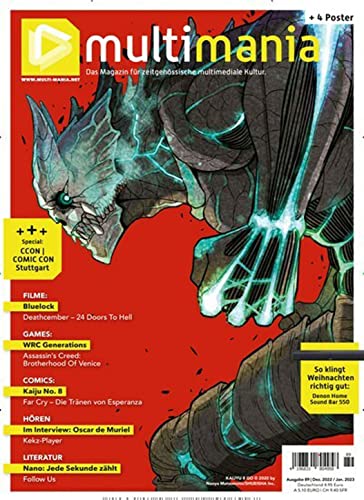 multimania - Das Magazin für zeitgenössische multimediale Kultur: Ausgabe #88 (Dezember 2022) von In Farbe und Bunt Verlag