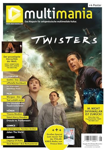 multimania - Das Magazin für zeitgenössische multimediale Kultur: Ausgabe #96 (Oktober, November 2024) von in Farbe und Bunt